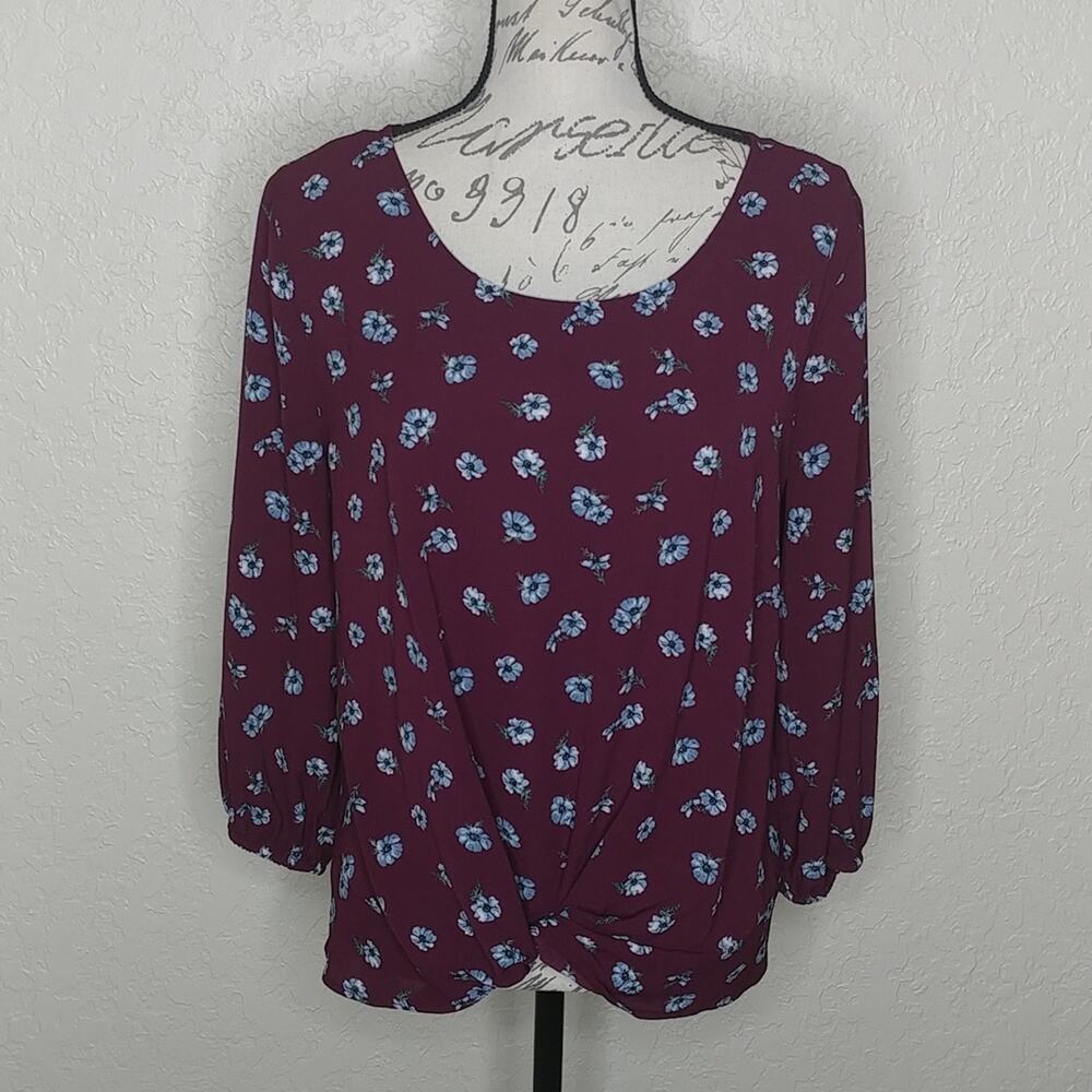 Pink Republic Floral Top Size L